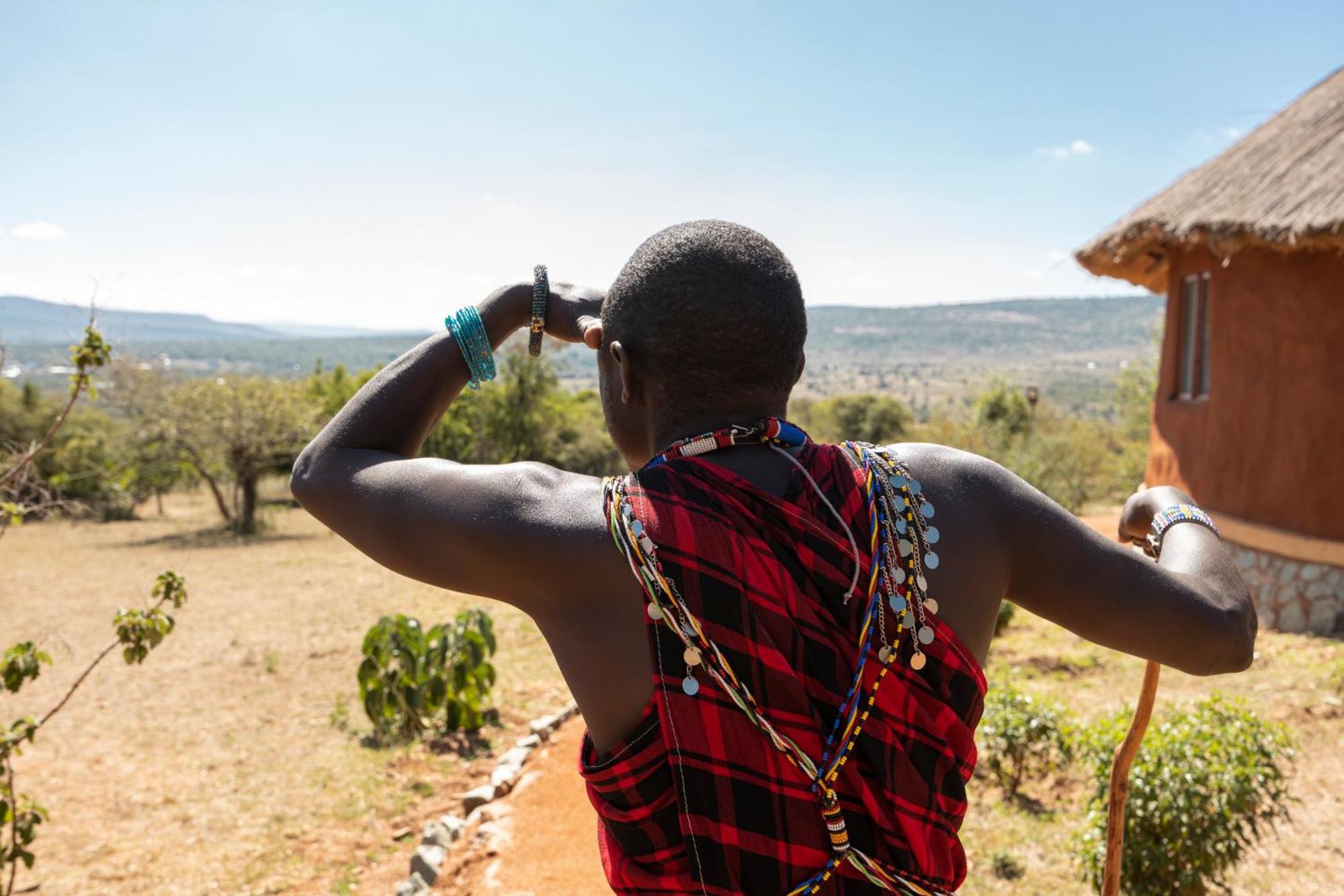 セレンゲティ Africa Safari Maasai Bomaヴィラ エクステリア 写真