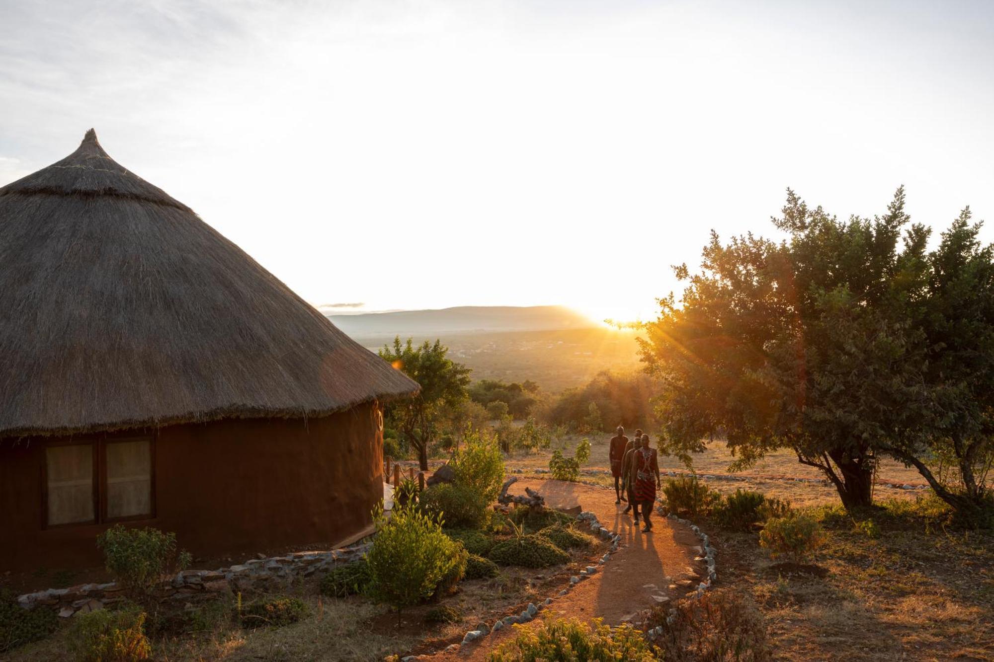 セレンゲティ Africa Safari Maasai Bomaヴィラ エクステリア 写真