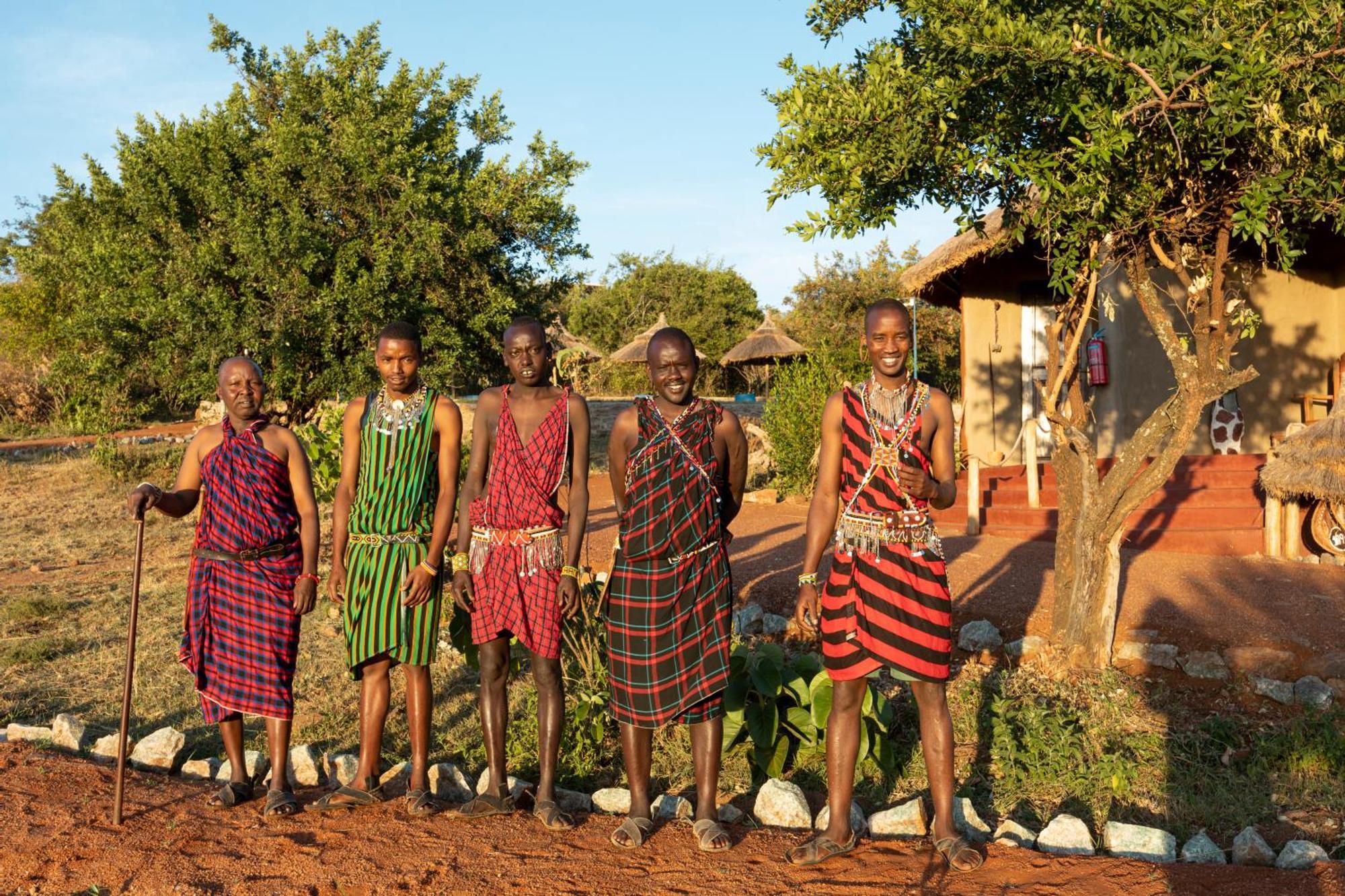 セレンゲティ Africa Safari Maasai Bomaヴィラ エクステリア 写真